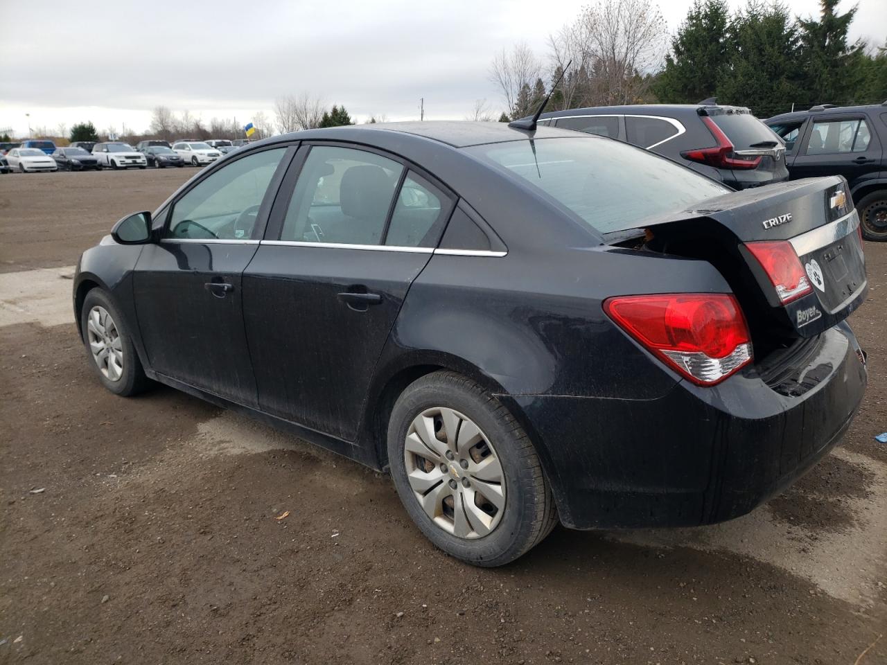 2013 Chevrolet Cruze VIN 1G1PC5SB4D7311194 Copart auction photo, rear end / side damage thumbnail 2