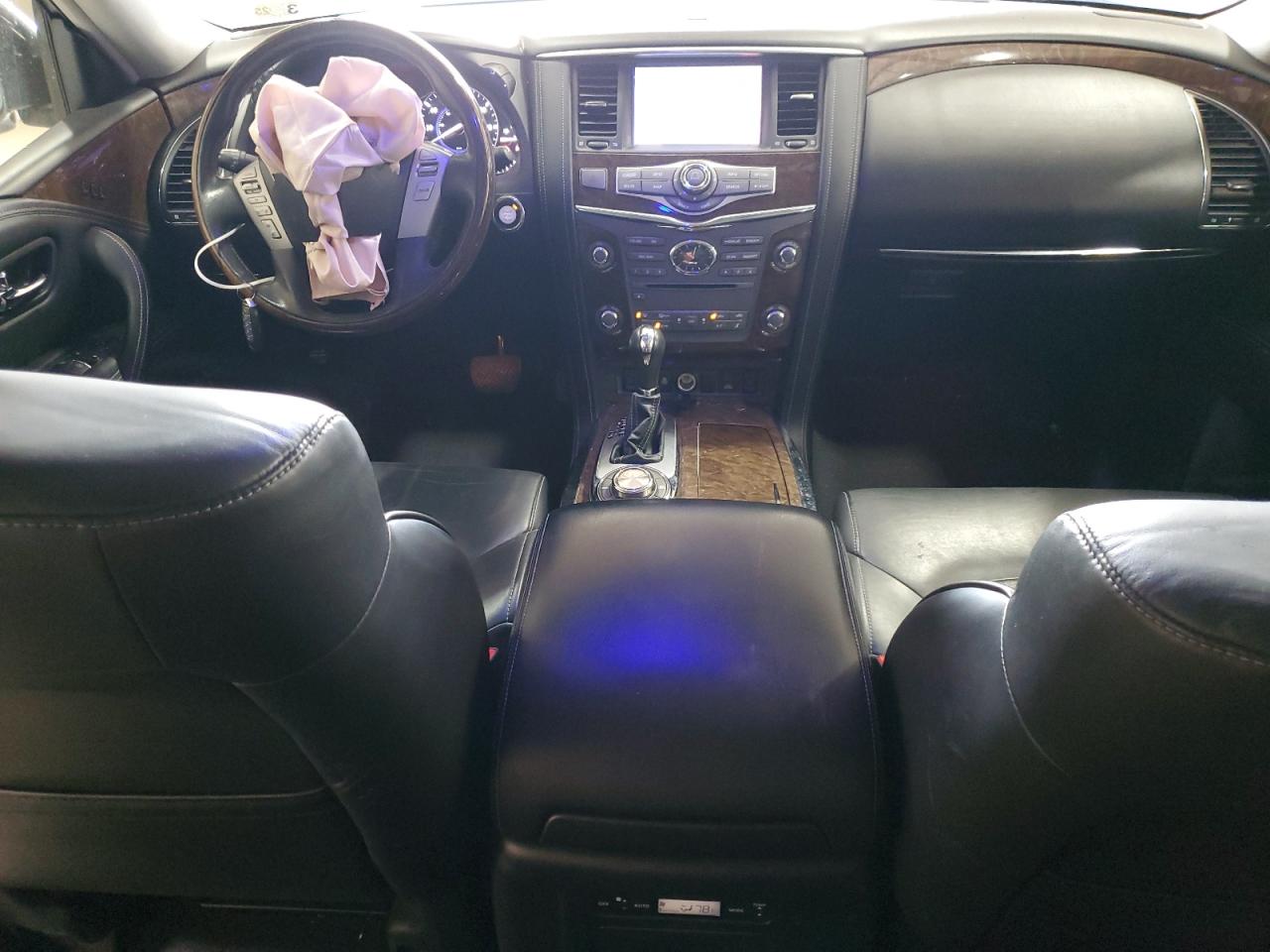 2017 Infiniti QX80 VIN JN8AZ2NE3H9154451 Copart auction photo, front end damage thumbnail 8