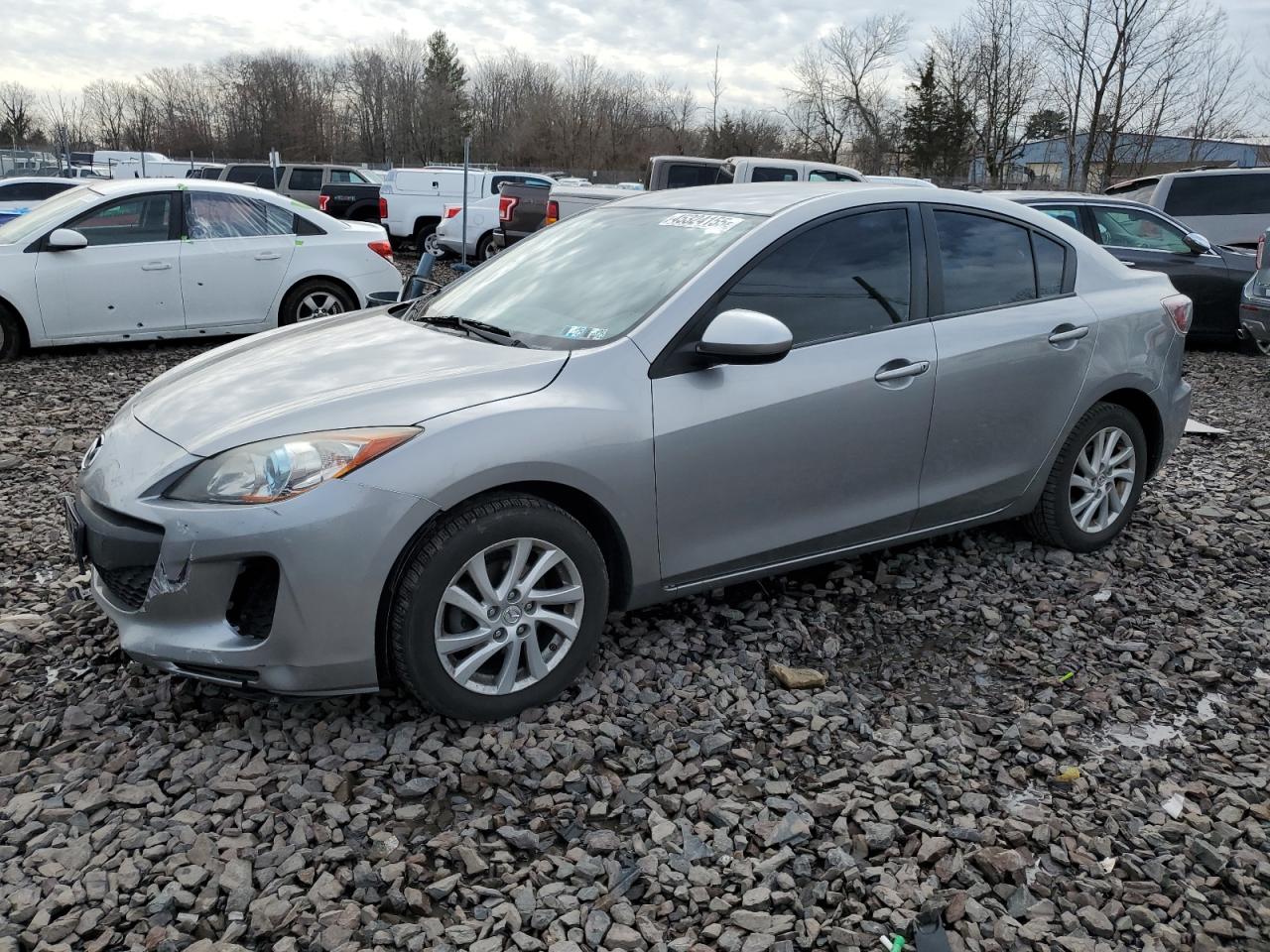 2012 Mazda 3 VIN JM1BL1V89C1539591
