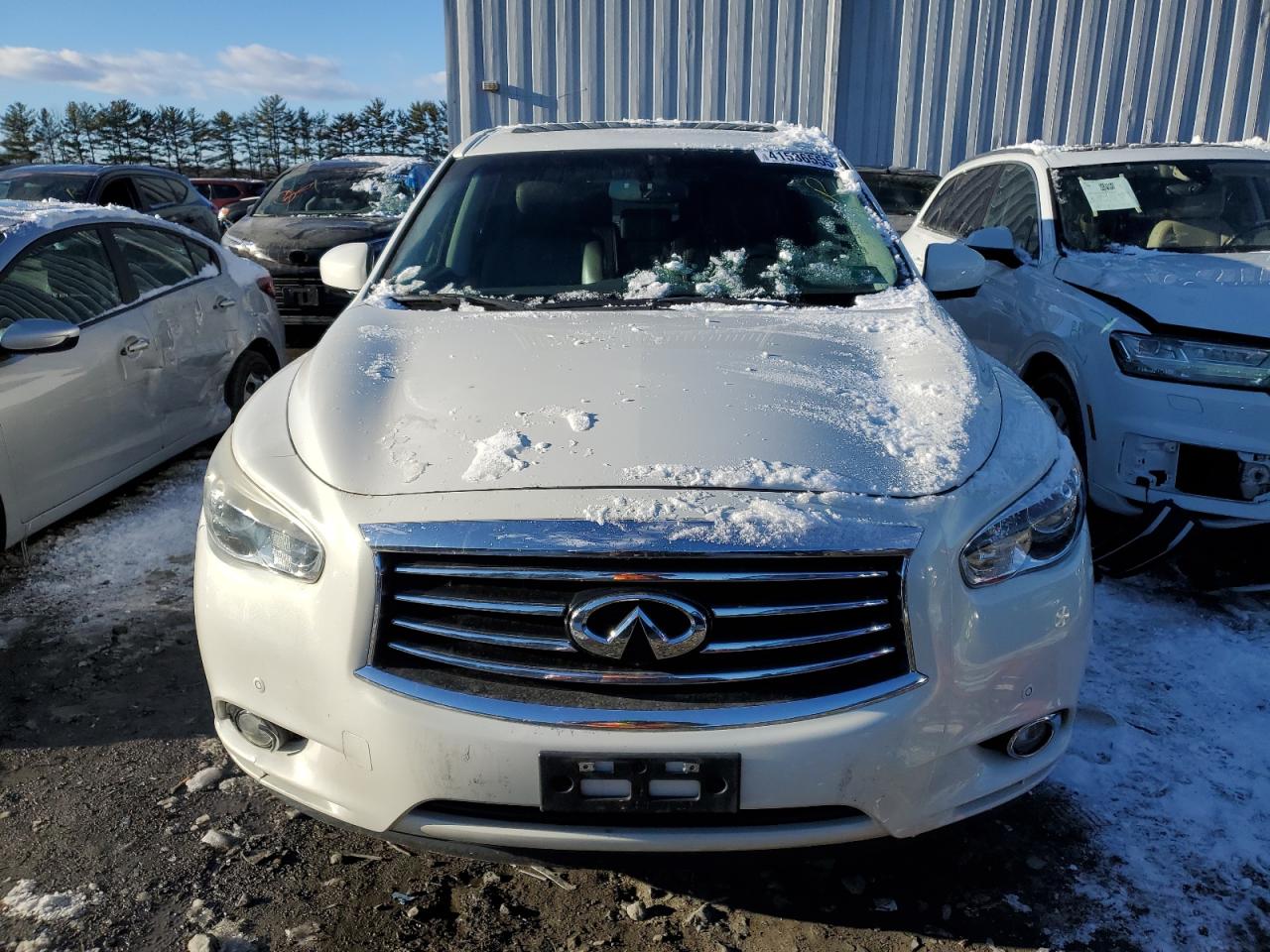 2013 Infiniti JX VIN 5N1AL0MM0DC310948 Copart auction photo, normal wear / minor dent/scratches damage thumbnail 5