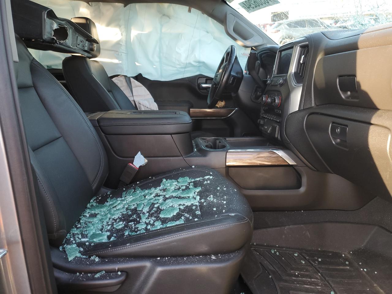 2019 Chevrolet Silverado VIN 1GCUYEED7KZ416435 Copart auction photo, all over damage thumbnail 7