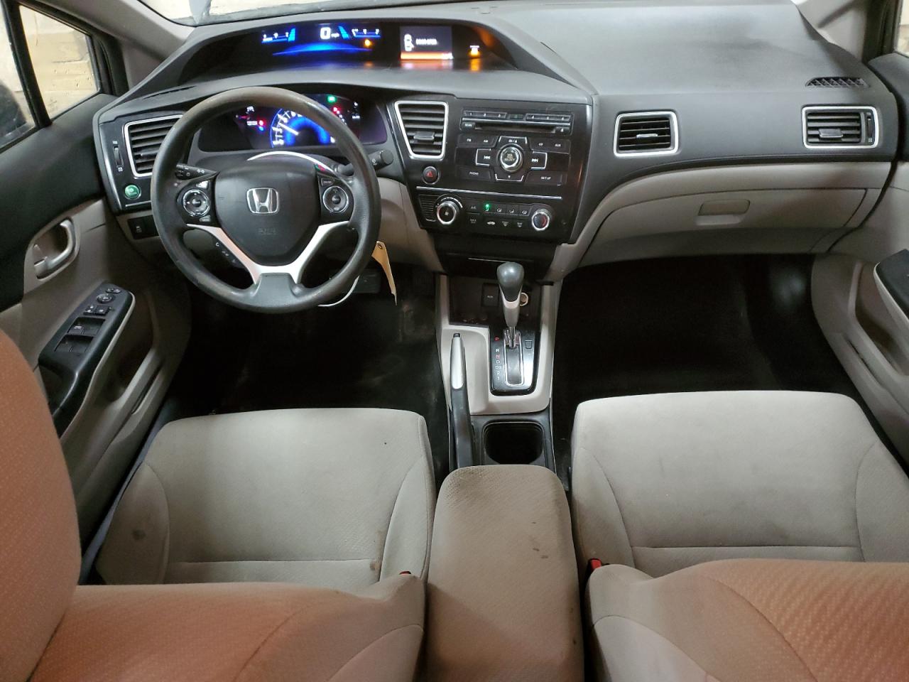 2013 Honda Civic VIN 2HGFB2F55DH551689 Copart auction photo, front end / minor dent/scratches damage thumbnail 8