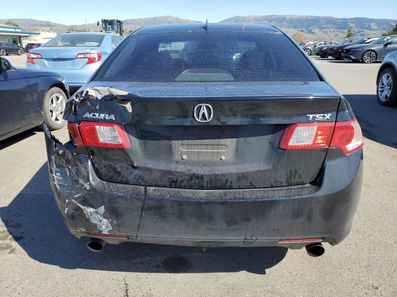 2009 Acura TSX VIN JH4CU26659C034292 Copart auction photo, rear end damage thumbnail 6