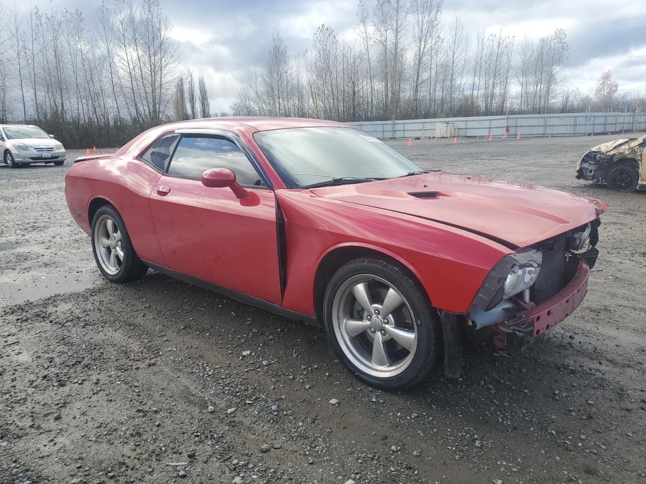 2011 Dodge Challenger VIN 2B3CJ5DT5BH570121 Copart auction photo, front end / side damage thumbnail 4