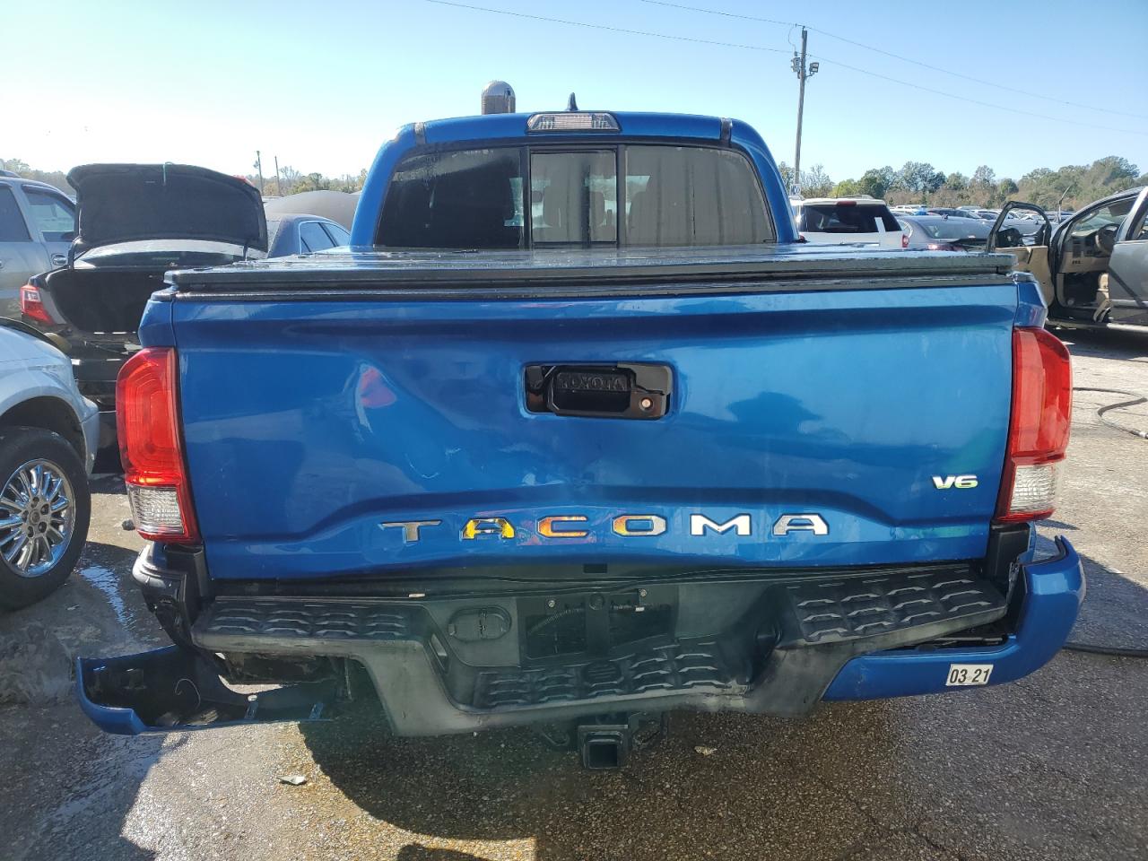 2016 Toyota Tacoma VIN 3TMCZ5AN1GM023269 Copart auction photo, rear end damage thumbnail 6
