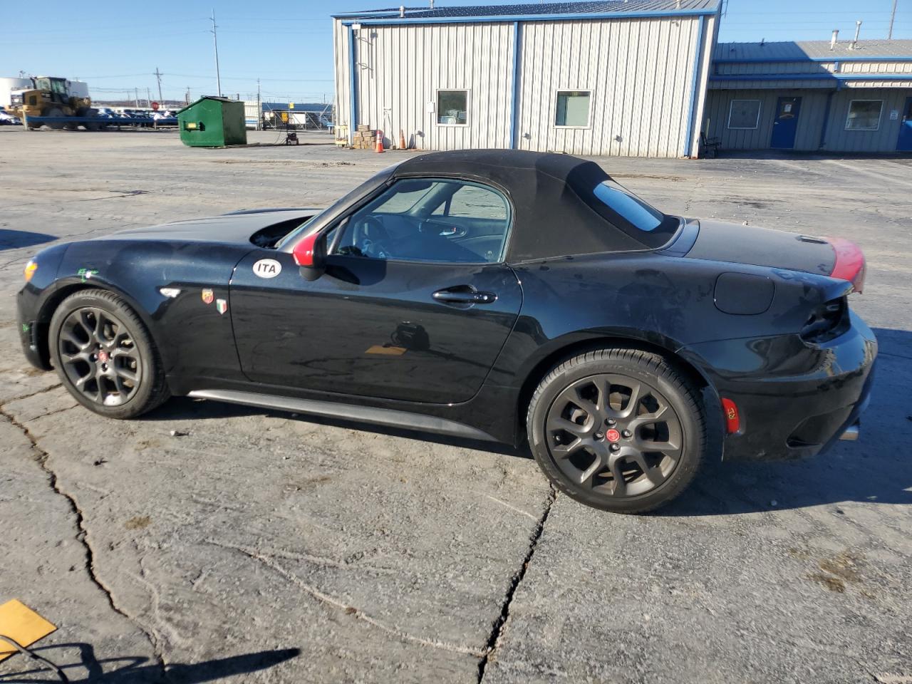 2017 Fiat 124 Spider VIN JC1NFAEK2H0119827 Copart auction photo, side / front end damage thumbnail 2