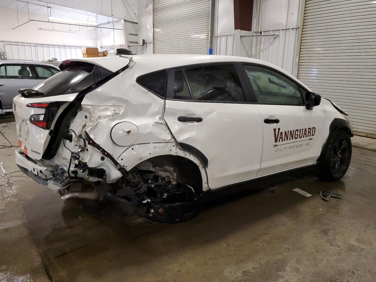 2024 Subaru XV VIN JF2GUABC0R8333153 Copart auction photo, rollover damage thumbnail 3