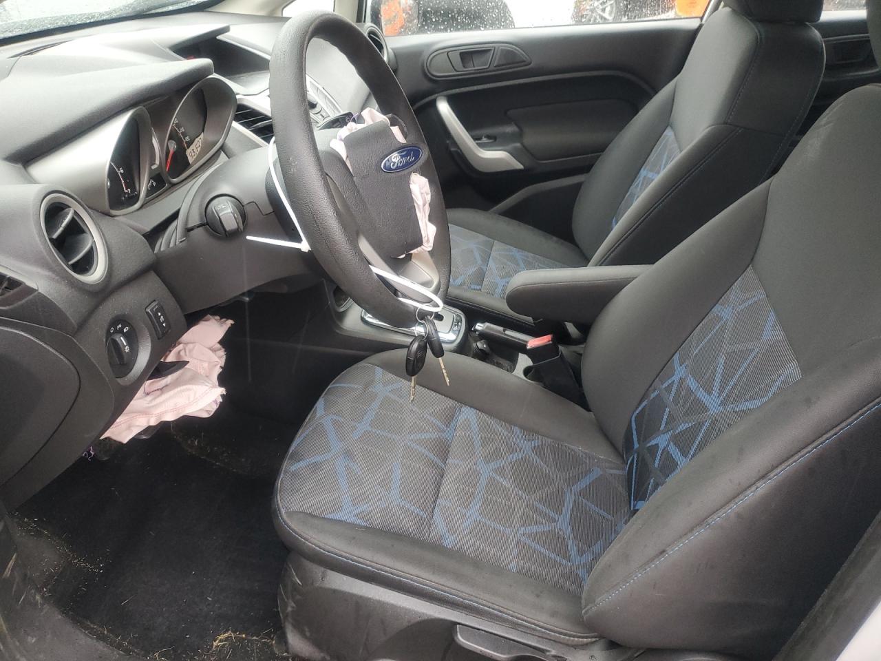 2012 Ford Fiesta VIN 3FADP4EJ2CM125952 Copart auction photo, front end / side damage thumbnail 7