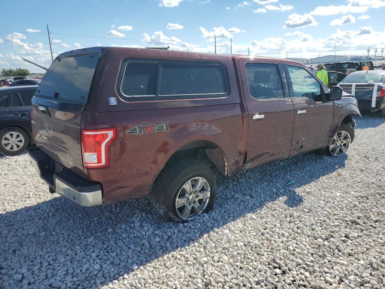 2017 Ford F-150 VIN 1FTEW1EG5HKC34974 Copart auction photo, all over damage thumbnail 3