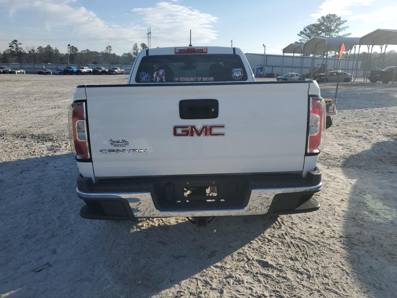 2016 GMC Canyon VIN 1GTH5BE36G1107755 Copart auction photo, front end damage thumbnail 6