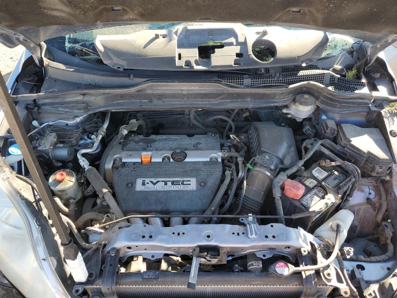 2007 Honda CR-V VIN JHLRE48787C014113 Copart auction photo, rollover damage thumbnail 12
