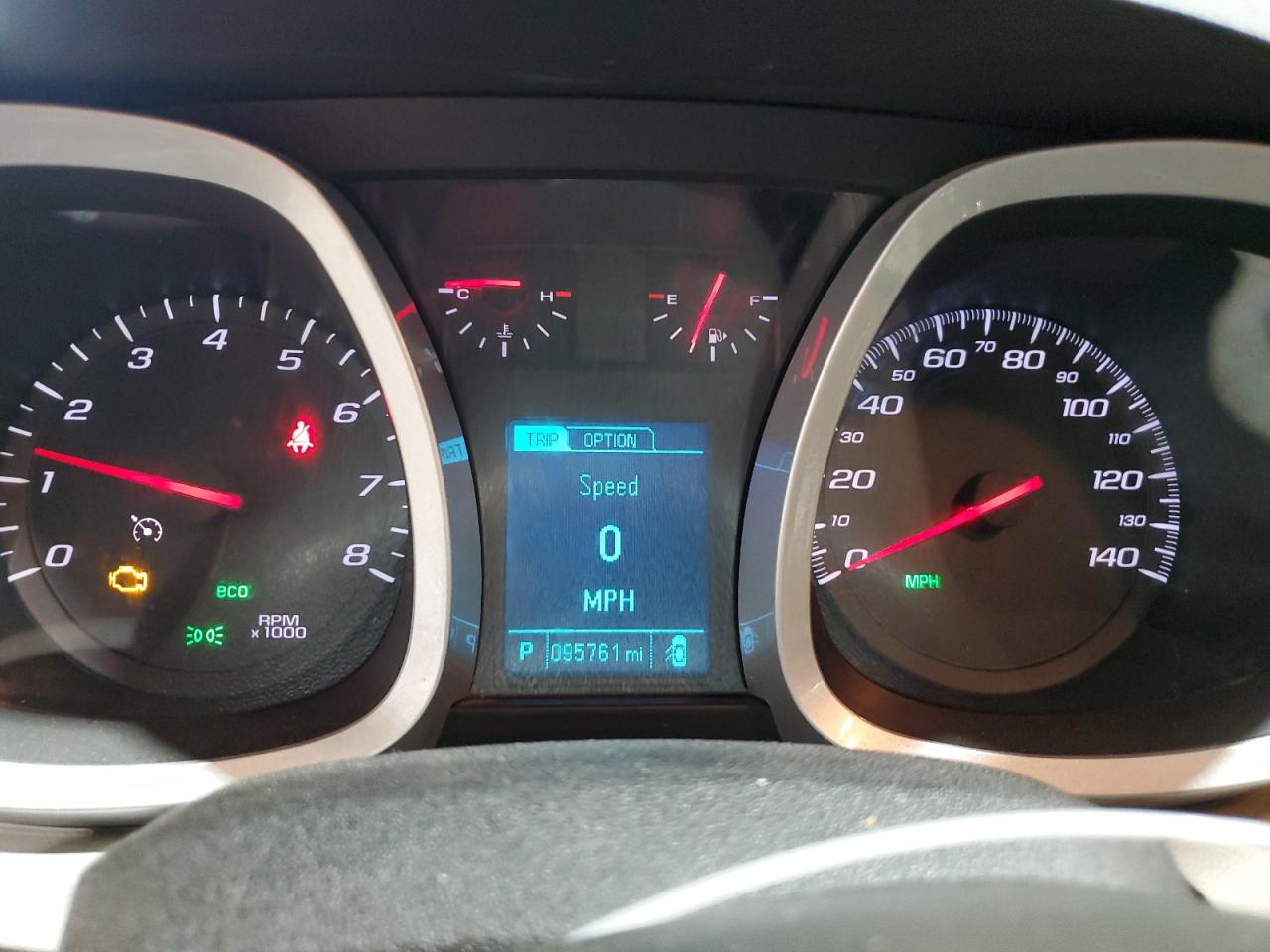 2013 Chevrolet Equinox VIN 2GNFLGEKXD6127721 Copart auction photo, front end / mechanical damage thumbnail 9