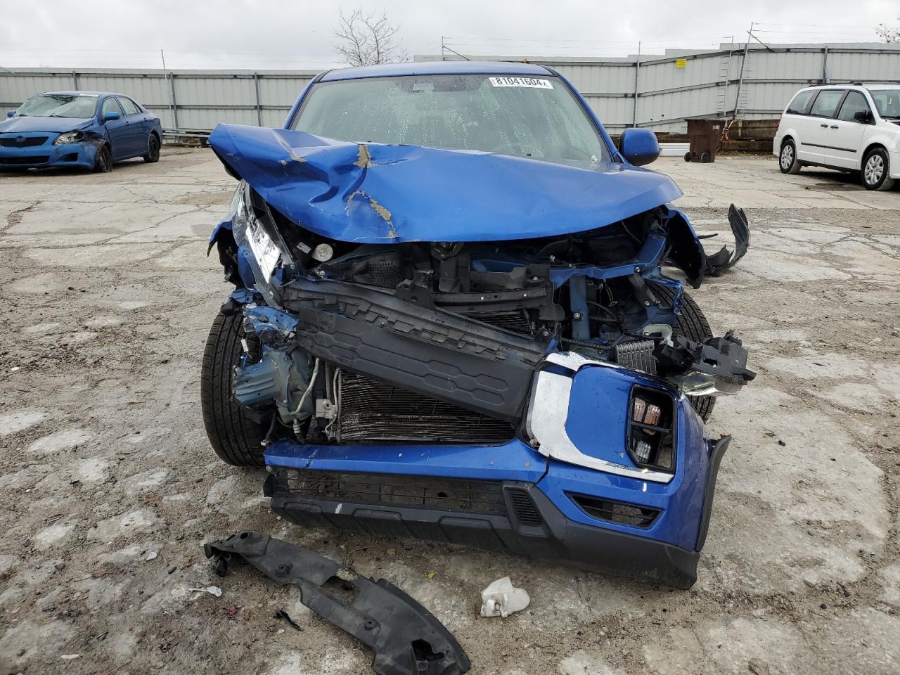 2021 Mitsubishi Outlander VIN JA4APUAU8MU021468 Copart auction photo, front end damage thumbnail 5