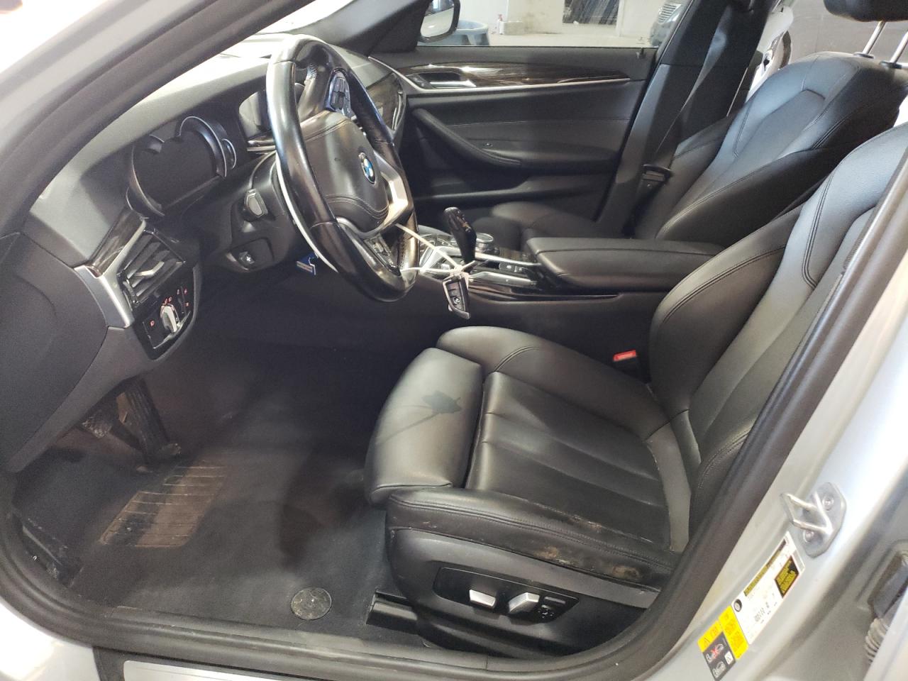 2018 BMW 5er VIN WBAJA9C58JB033523 Copart auction photo, front end damage thumbnail 7
