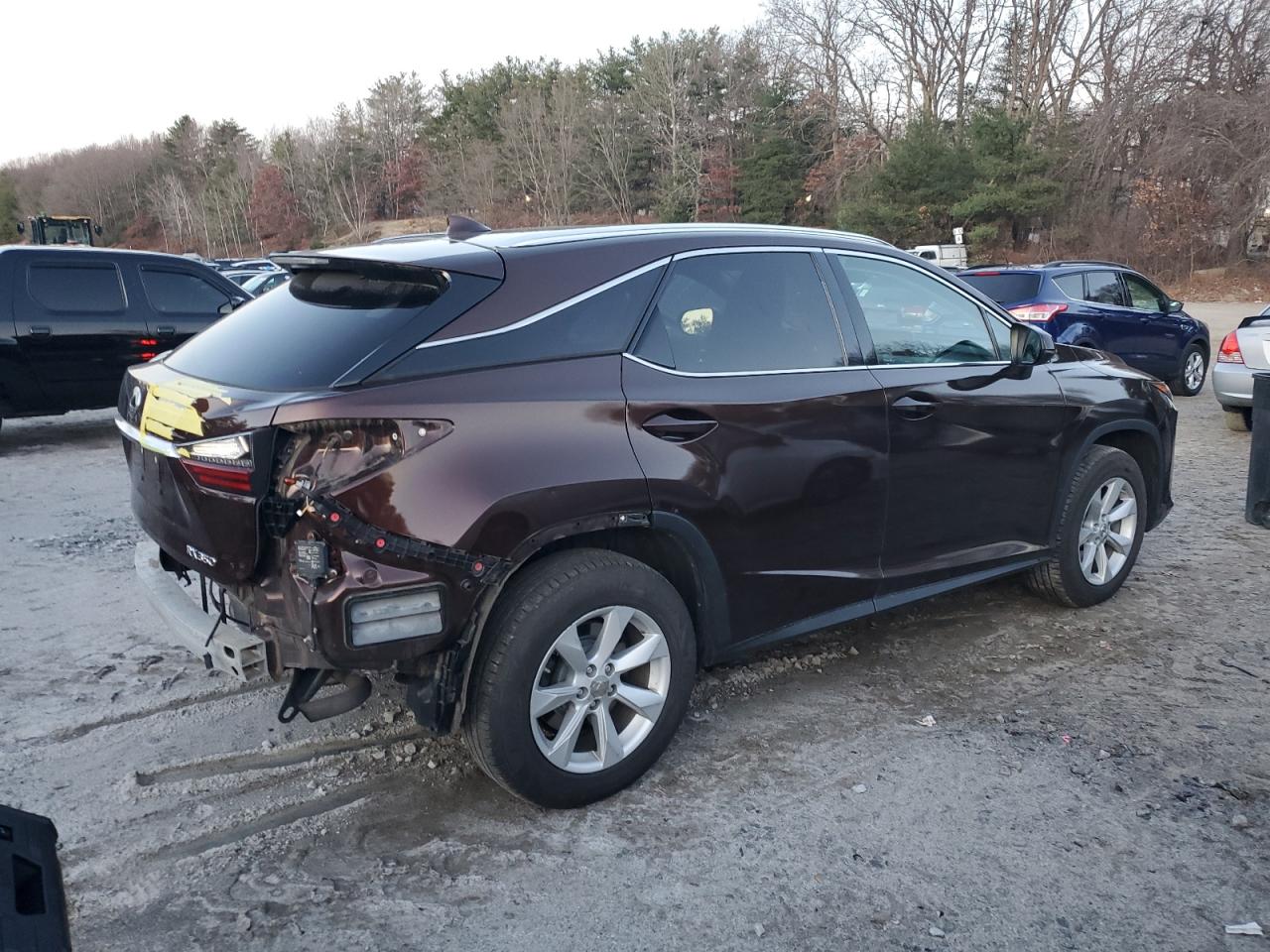 2017 Lexus RX VIN 2T2BZMCA3HC088940 Copart auction photo, rear end / side damage thumbnail 3