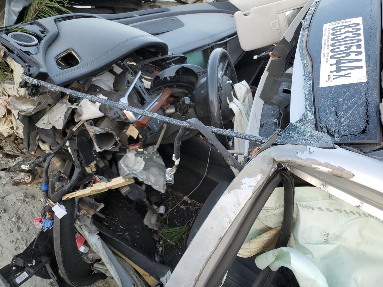 2017 KIA Cadenza VIN KNALC4J10H5068409 Copart auction photo, all over damage thumbnail 8