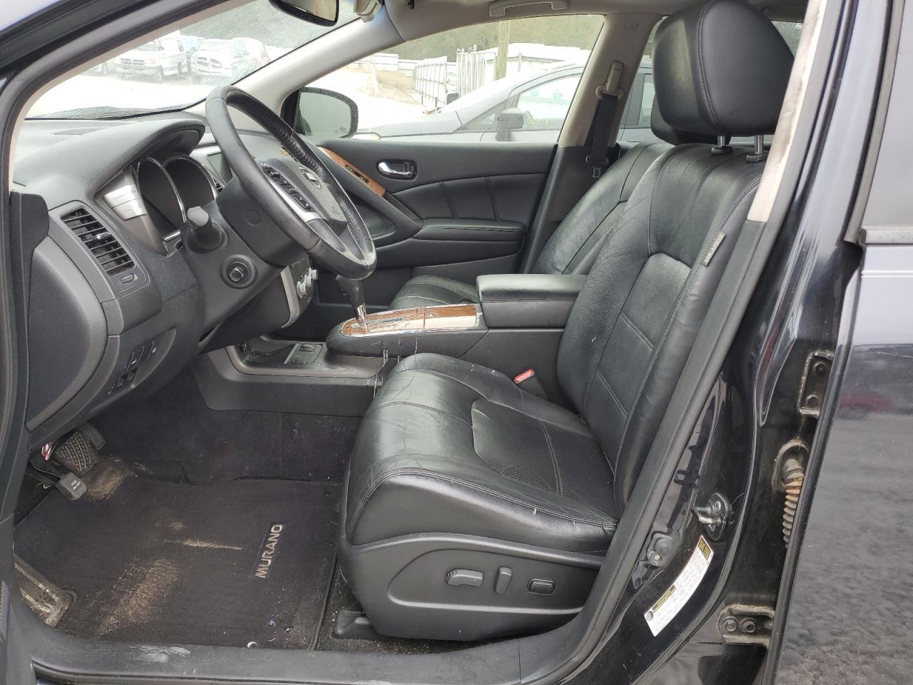 2012 Nissan Murano VIN JN8AZ1MW2CW232524 Copart auction photo, front end damage thumbnail 7