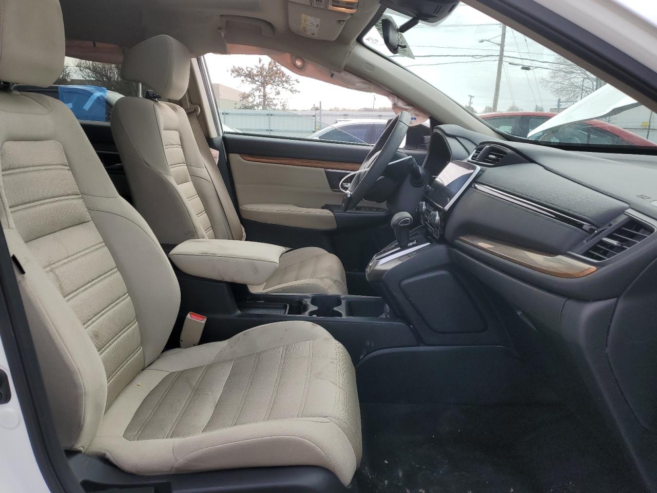 2018 Honda CR-V VIN 2HKRW2H52JH610004 Copart auction photo, side damage thumbnail 7
