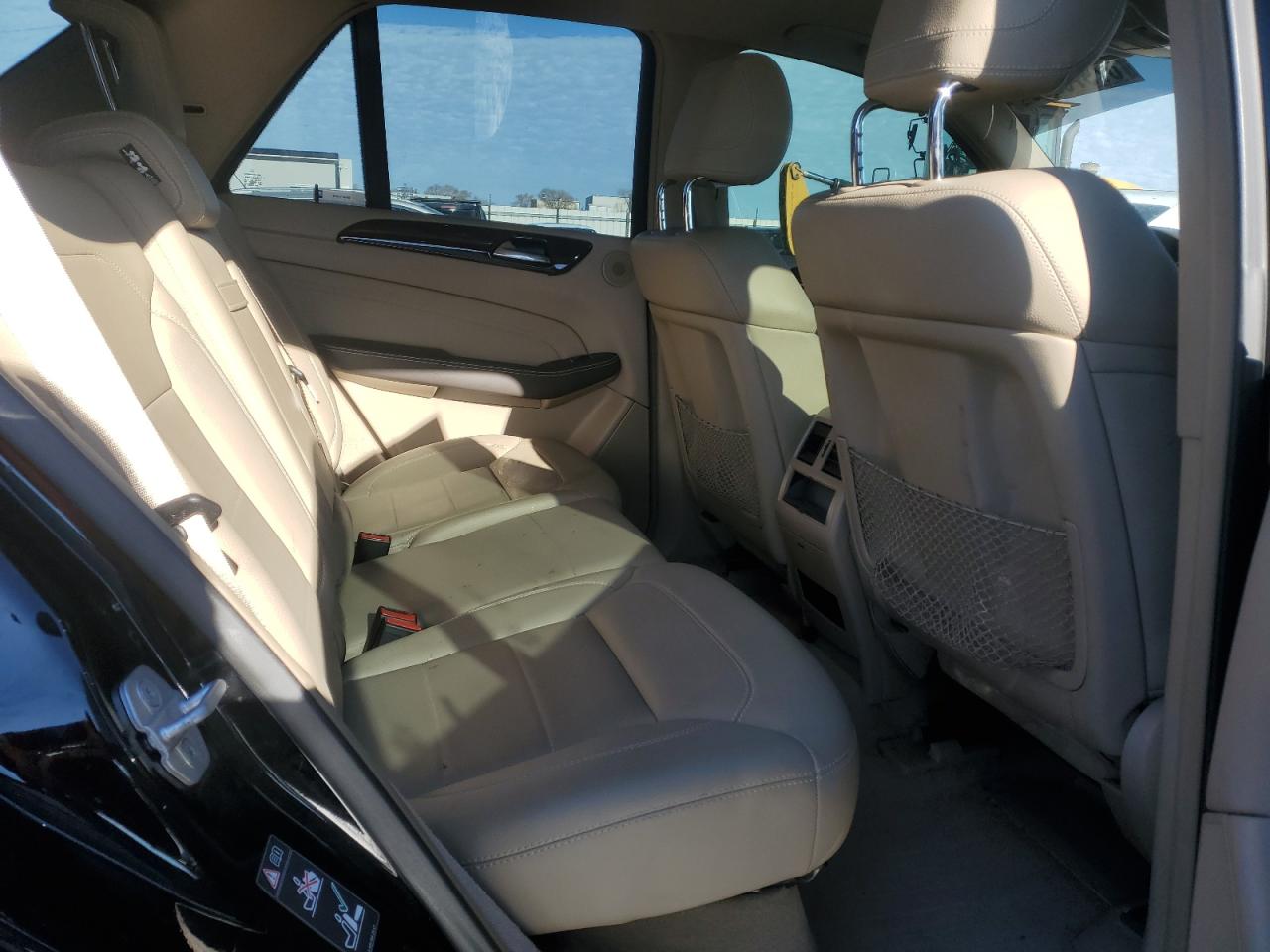 2012 Mercedes-Benz M-klasse VIN 4JGDA5HB9CA027676 Copart auction photo, rear end / side damage thumbnail 11