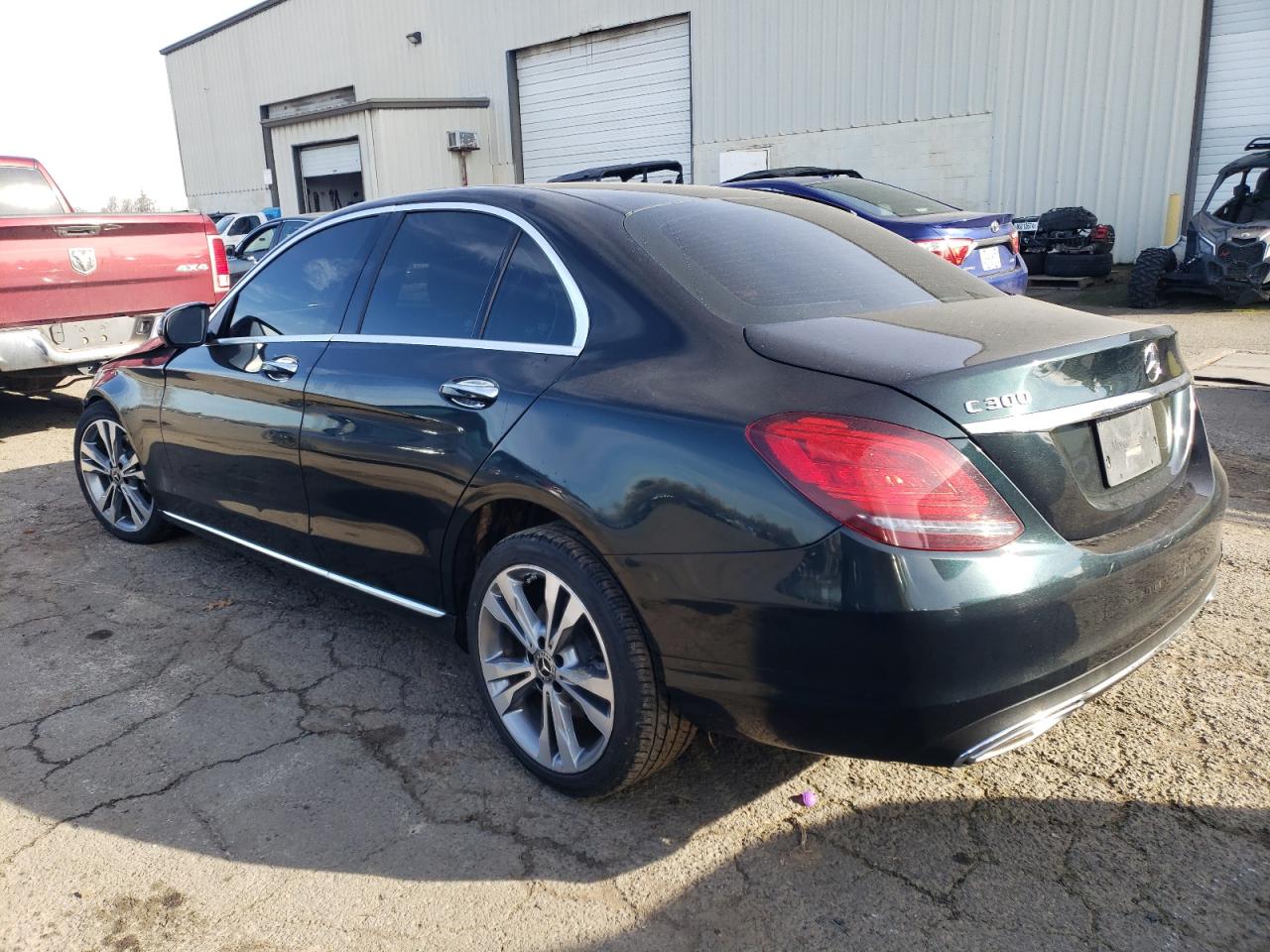 2019 Mercedes-Benz C-klasse VIN 55SWF8DB6KU311664 Copart auction photo, all over damage thumbnail 2
