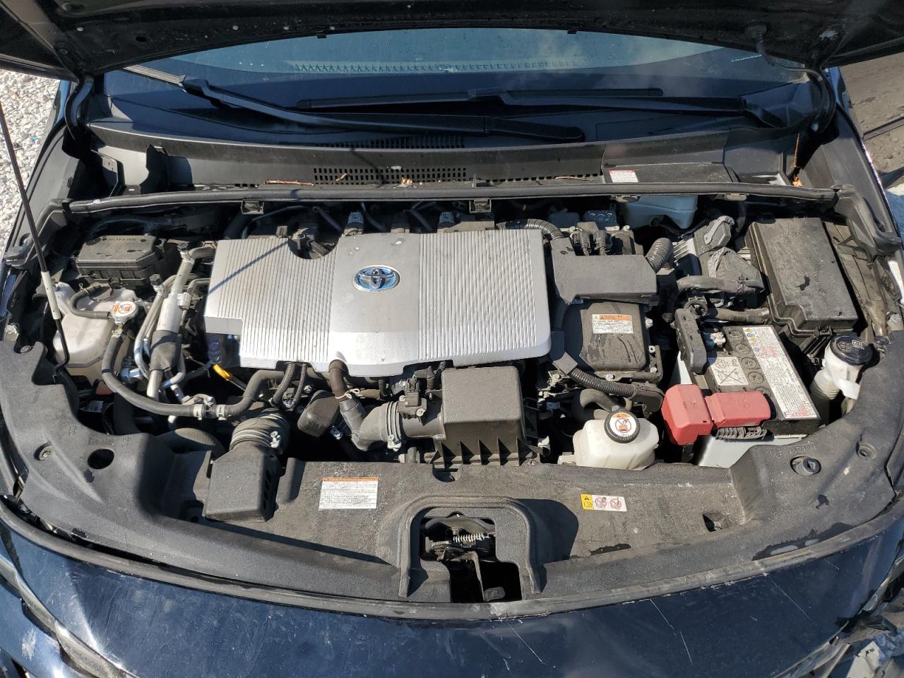2022 Toyota Prius VIN JTDKAMFP4N3204548 Copart auction photo, front end damage thumbnail 11