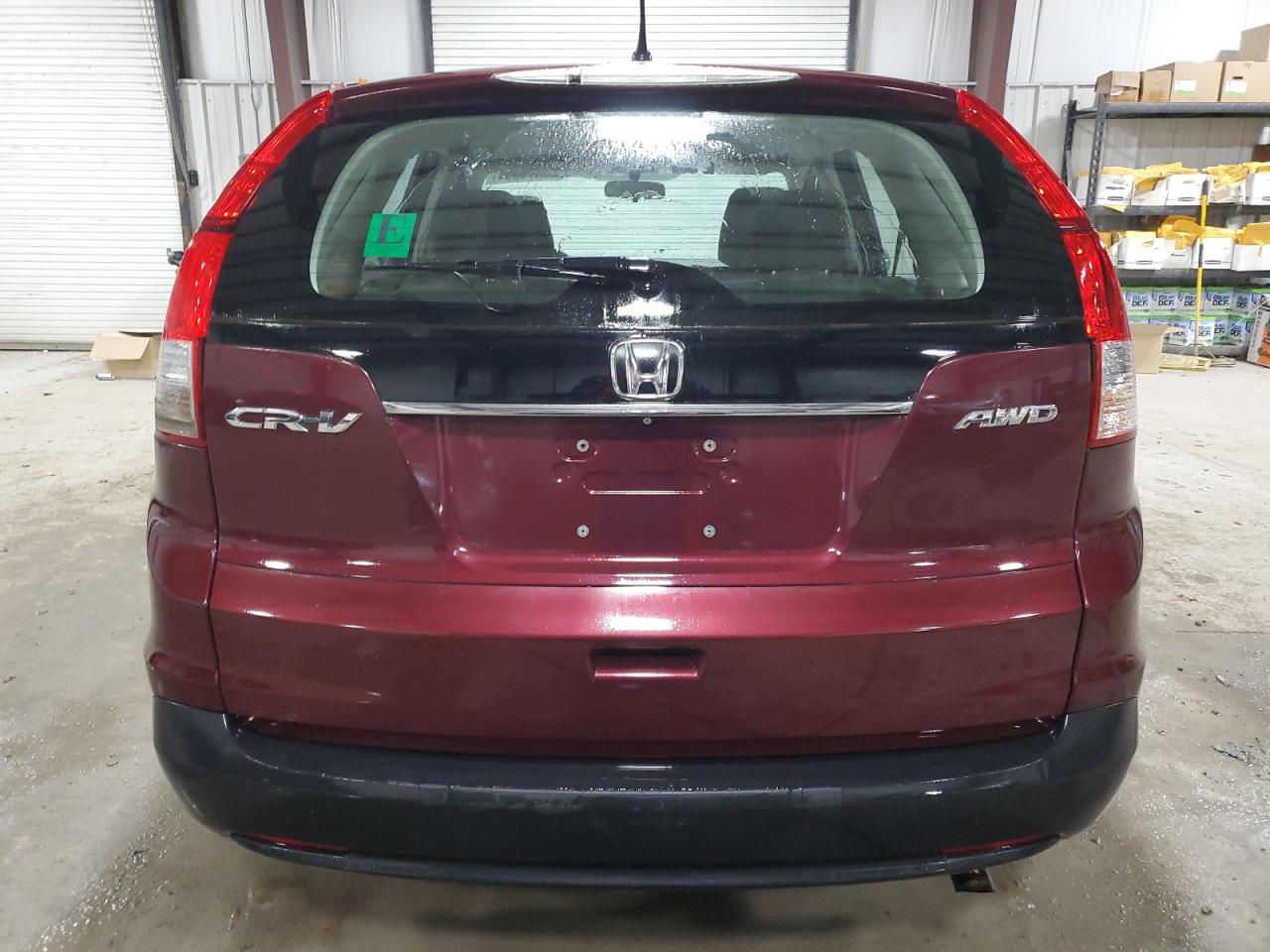 2014 Honda CR-V VIN 5J6RM4H3XEL038384 Copart auction photo, side damage thumbnail 6