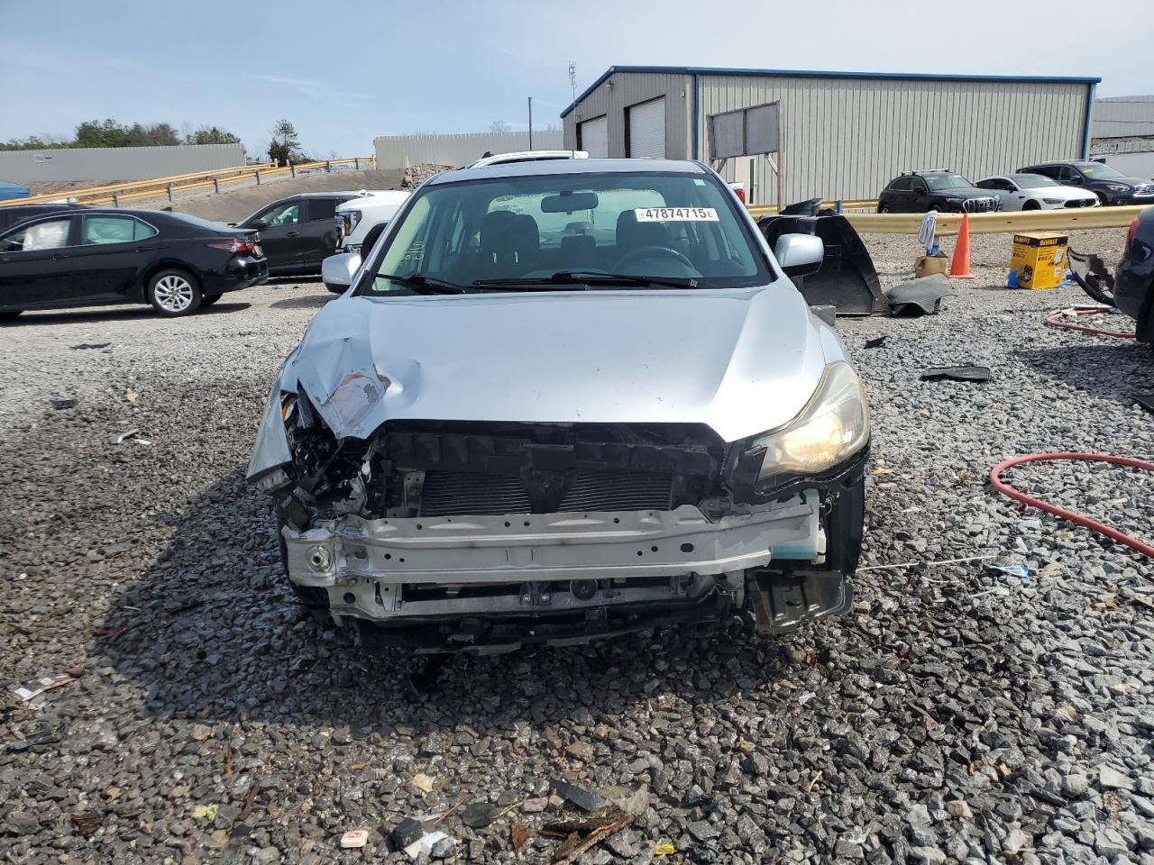 2012 Subaru Impreza VIN JF1GJAD60CH018882 Copart auction photo, front end damage thumbnail 5
