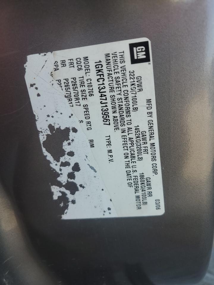 2011 Chevrolet Tahoe VIN 1GNSCBE01BR141038 Copart auction photo, all over damage thumbnail 12