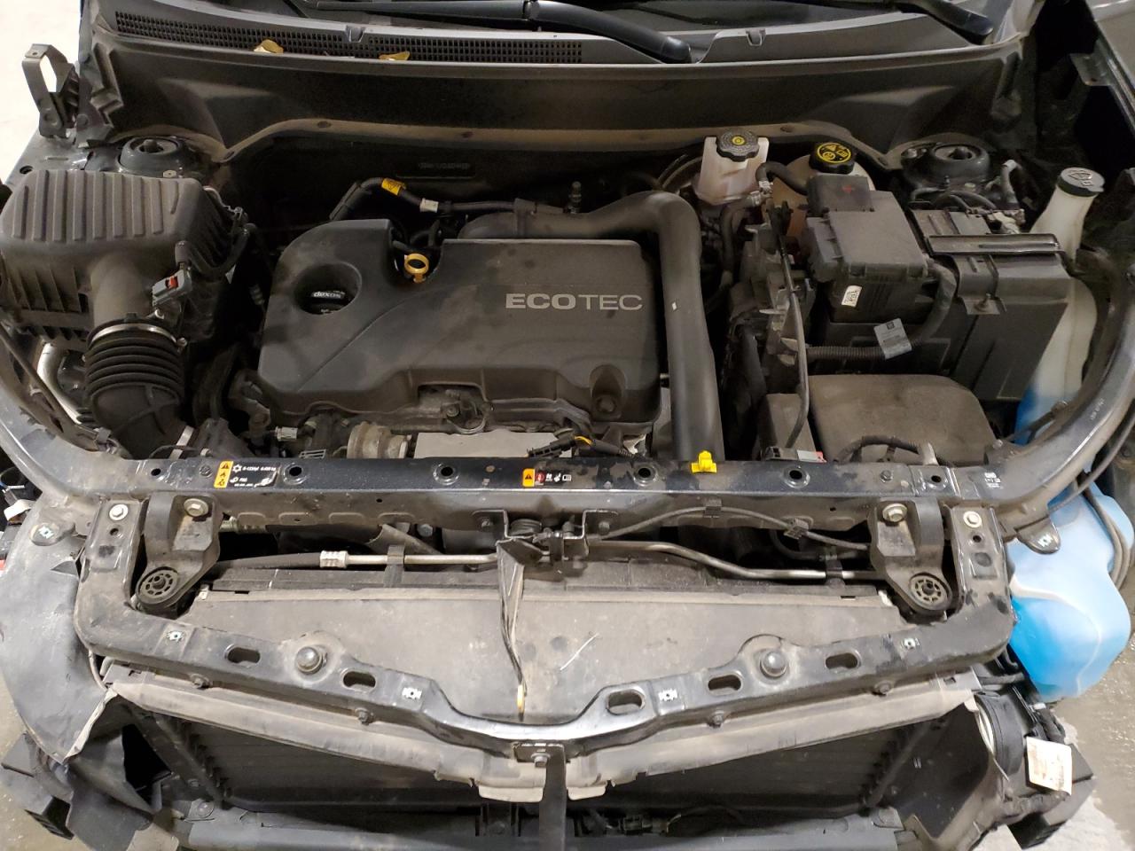 2020 Chevrolet Equinox VIN 2GNAXTEV2L6244483 Copart auction photo, front end damage thumbnail 14