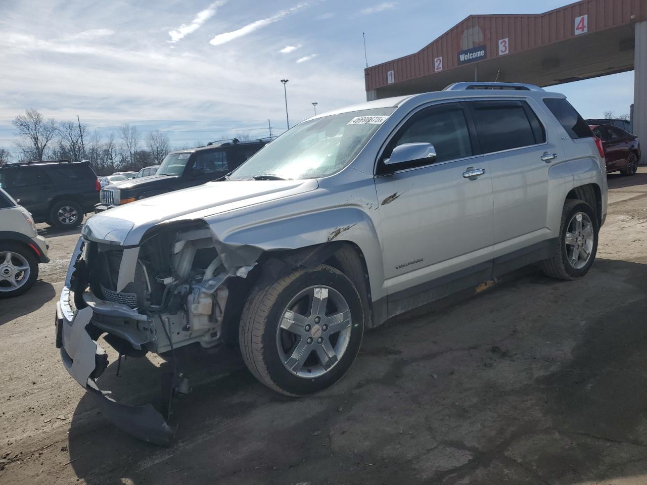 2012 GMC Terrain VIN 2GKFLXE53C6154748