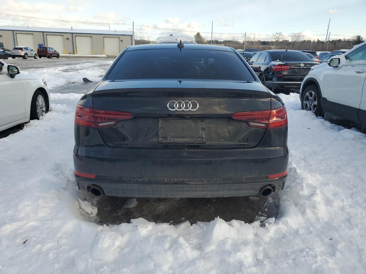2018 Audi A4 VIN WAUENAF42JA150305 Copart auction photo, front end / minor dent/scratches damage thumbnail 6