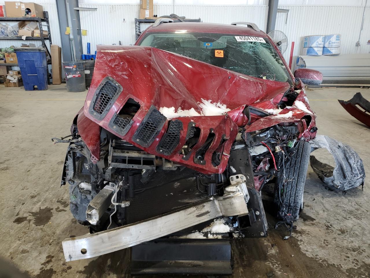 2015 Jeep Grand Cherokee VIN 1C4PJLCB3FW580067 Copart auction photo, front end / rear end damage thumbnail 5