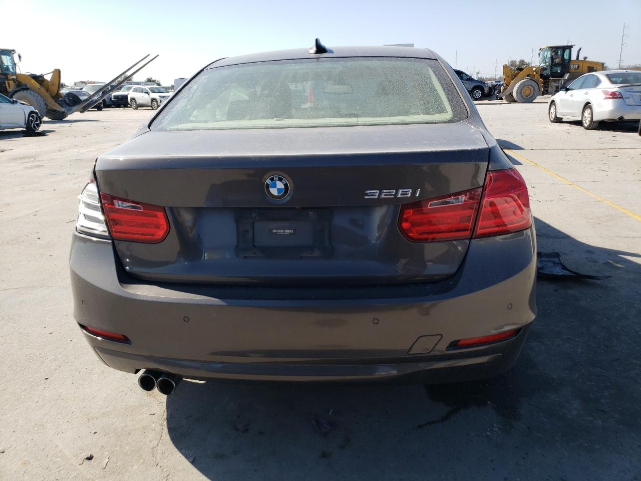 2015 BMW 3er VIN WBA3A5C50FF606447 Copart auction photo, rear end damage thumbnail 6