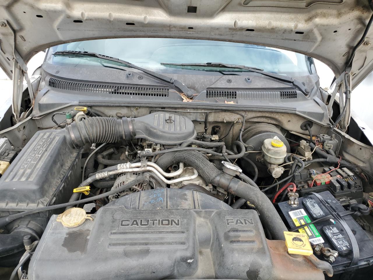 2000 Dodge Dakota VIN 1B7GL22X8YS632837 Copart auction photo, all over damage thumbnail 13