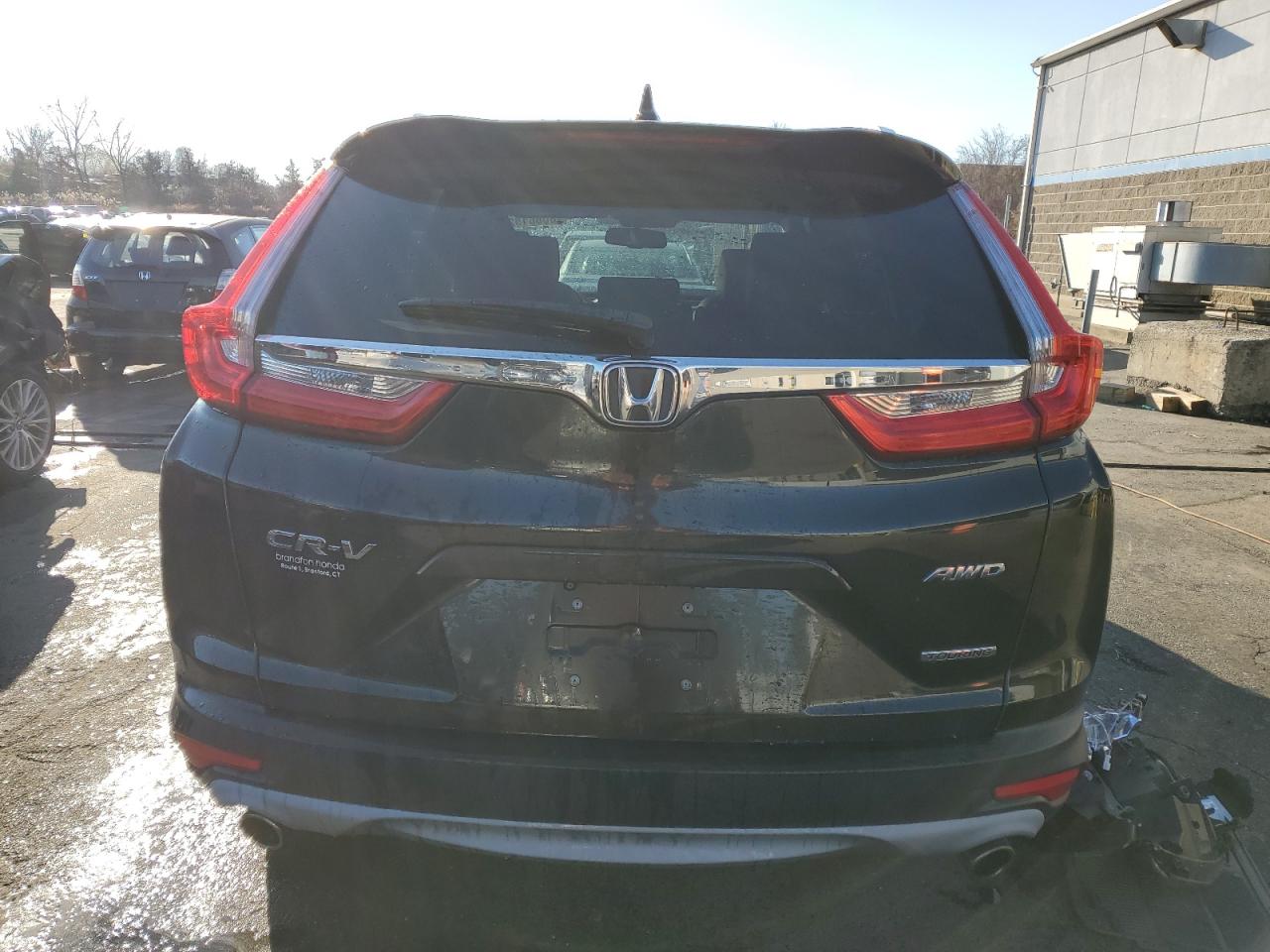 2017 Honda CR-V VIN 5J6RW2H96HL053794 Copart auction photo, side / front end damage thumbnail 6