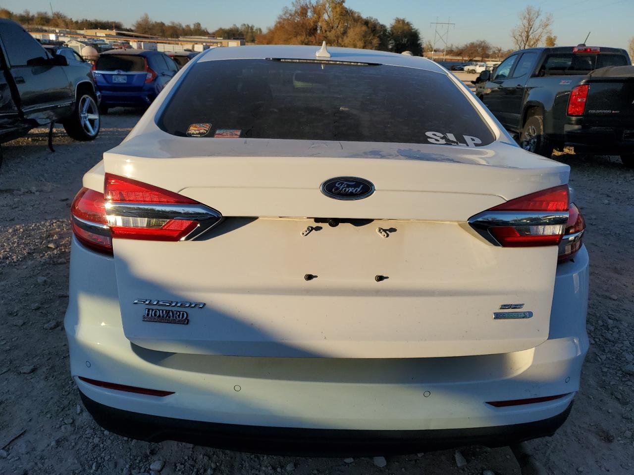 2020 Ford Fusion VIN 3FA6P0HD4LR140088 Copart auction photo, all over damage thumbnail 6