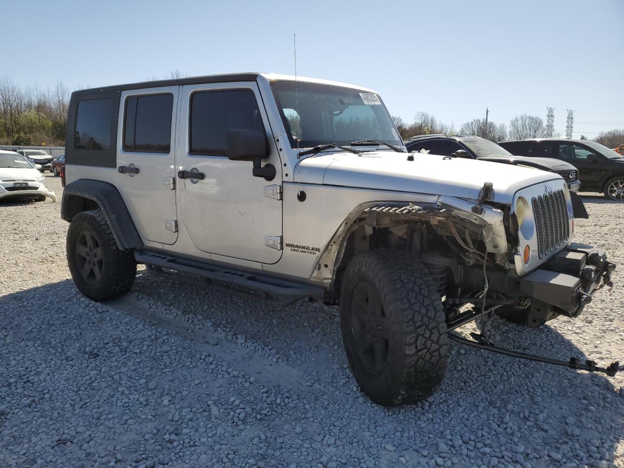 2010 Jeep Wrangler VIN 1J4BA6H12AL107485 Copart auction photo, front end / undercarriage damage thumbnail 4