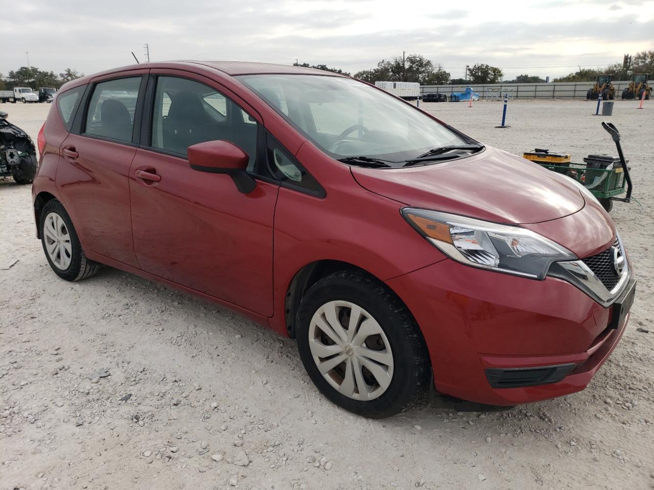 2017 Nissan Versa VIN 3N1CE2CP6HL364038 Copart auction photo, normal wear damage thumbnail 4