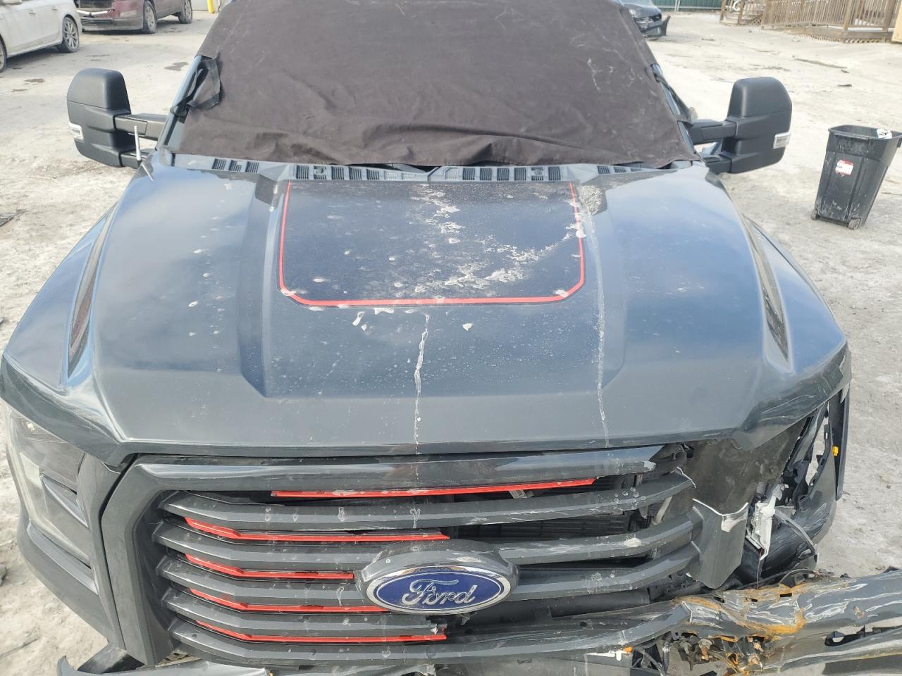 2016 Ford F-150 VIN 1FTFW1EG9GFC92565 Copart auction photo, front end / side damage thumbnail 12