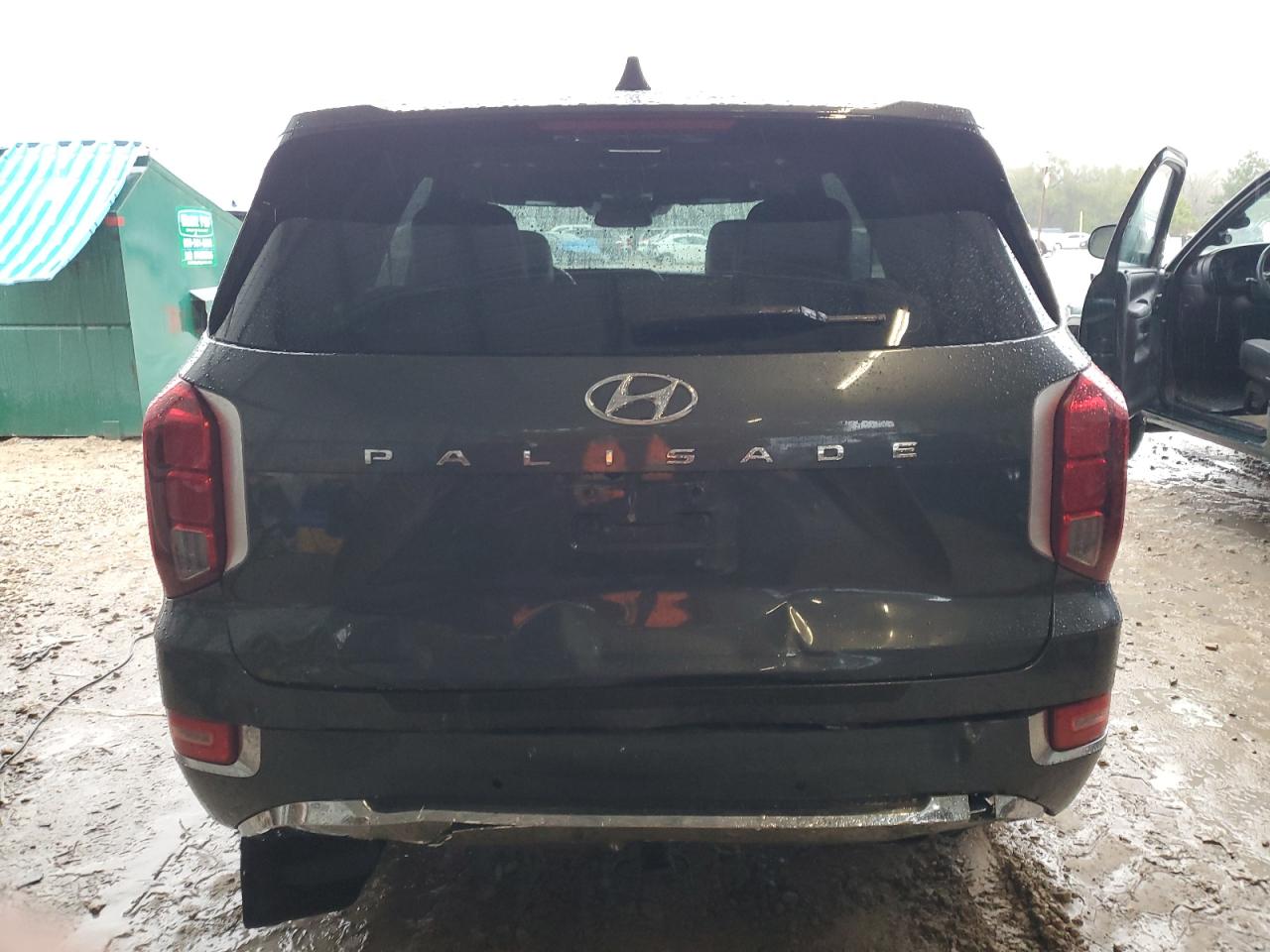 2020 Hyundai Palisade VIN KM8R54HE1LU071037 Copart auction photo, rear end damage thumbnail 6