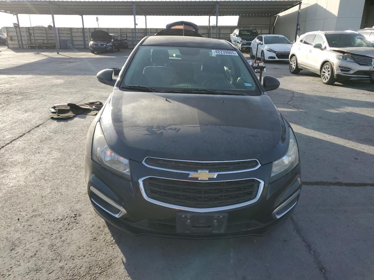 2015 Chevrolet Cruze VIN 1G1PA5SHXF7235459 Copart auction photo, front end damage thumbnail 5