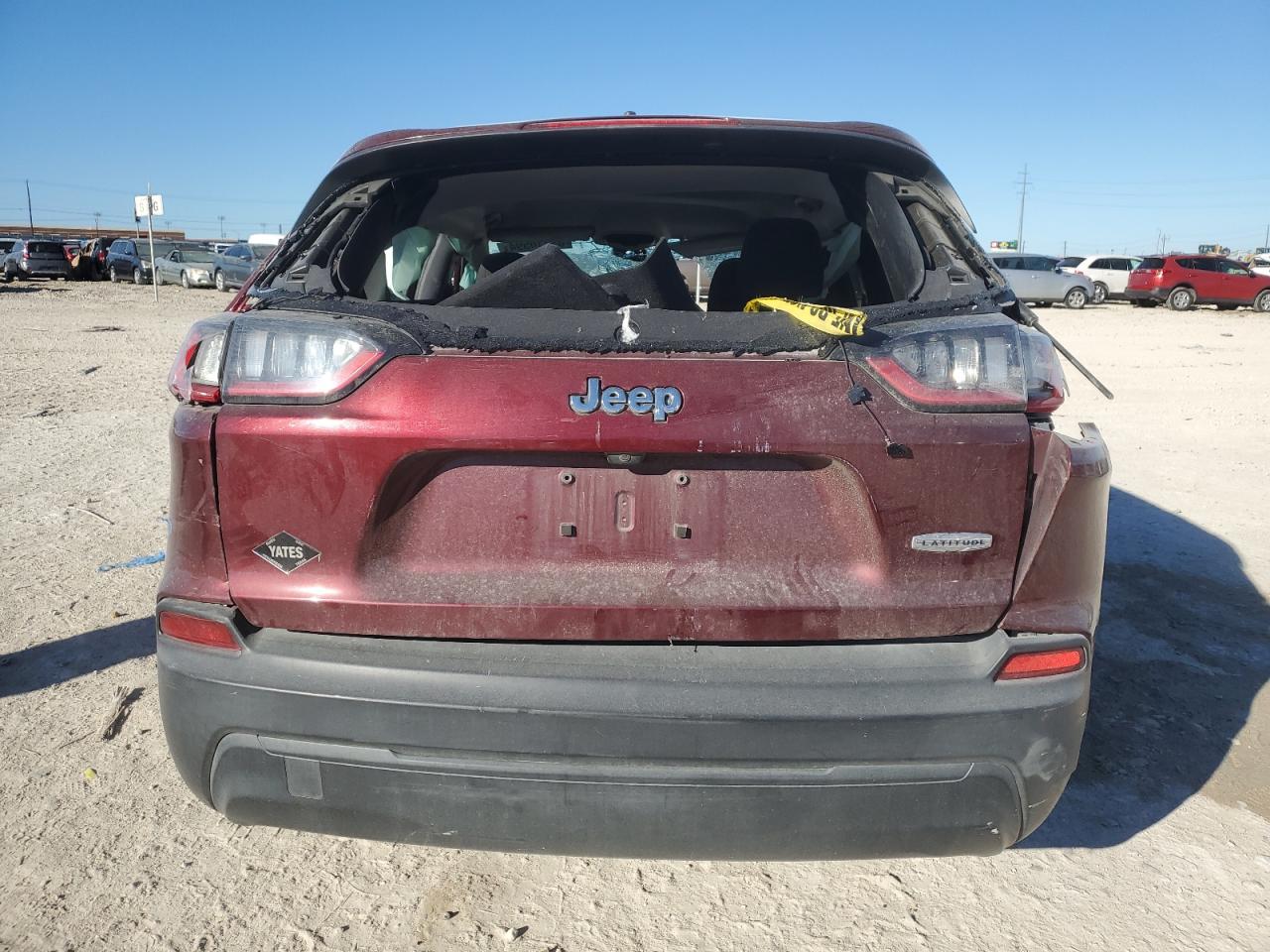 2019 Jeep Grand Cherokee VIN 1C4PJLCB6KD285888 Copart auction photo, rollover damage thumbnail 6