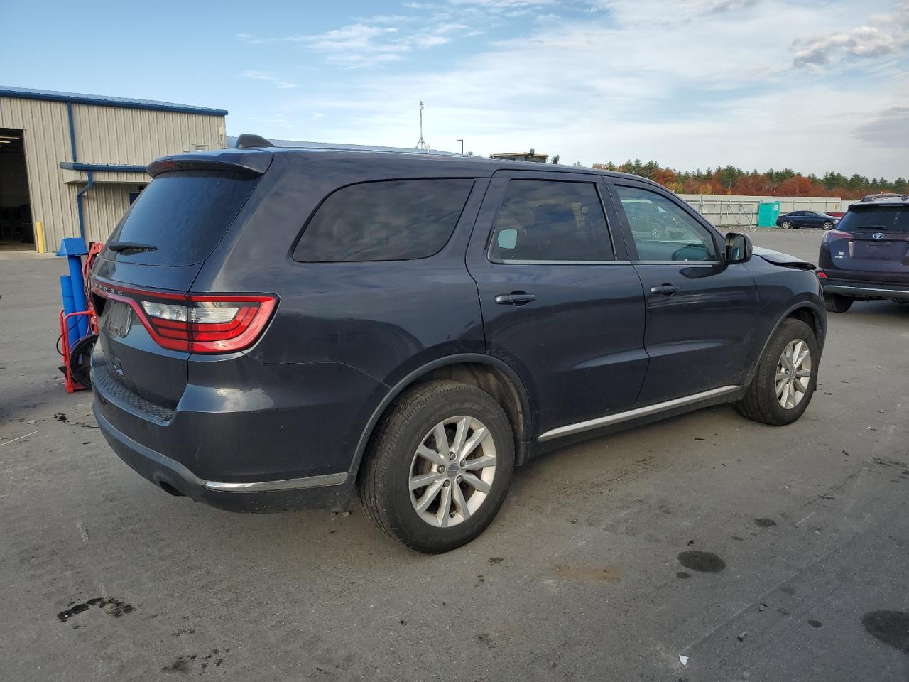 2014 Dodge Durango VIN 1C4RDJAG1EC599090 Copart auction photo, front end damage thumbnail 3