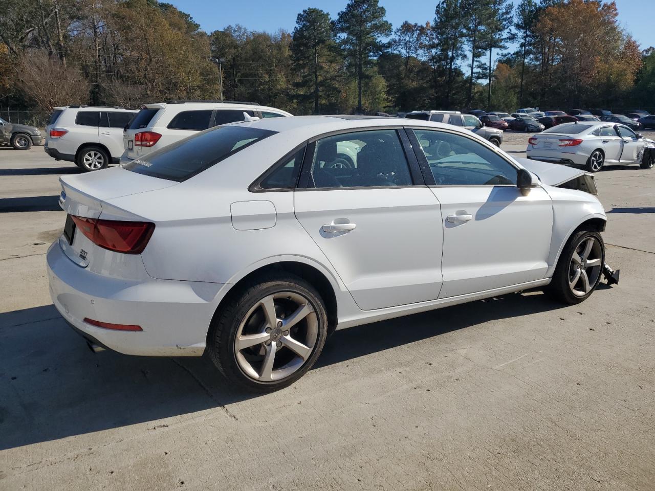 2016 Audi A3 VIN WAUB8GFF3G1014448 Copart auction photo, front end damage thumbnail 3