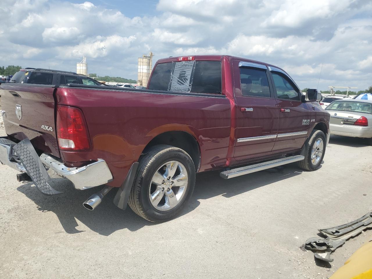 2017 RAM 1500 VIN 1C6RR7TTXHS813669 Copart auction photo, all over damage thumbnail 3