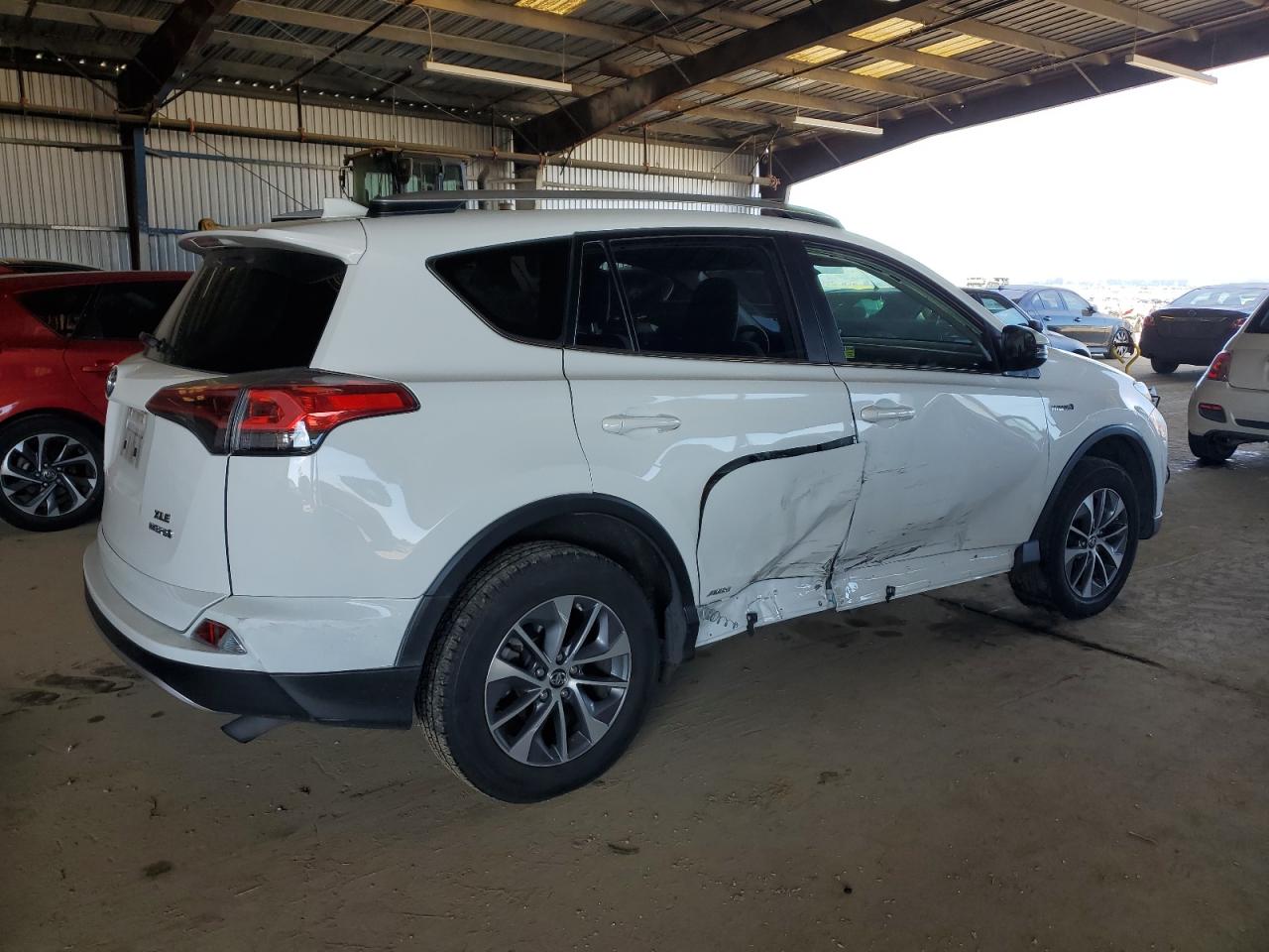 2016 Toyota RAV 4 VIN JTMRJREV2GD048261 Copart auction photo, side damage thumbnail 3