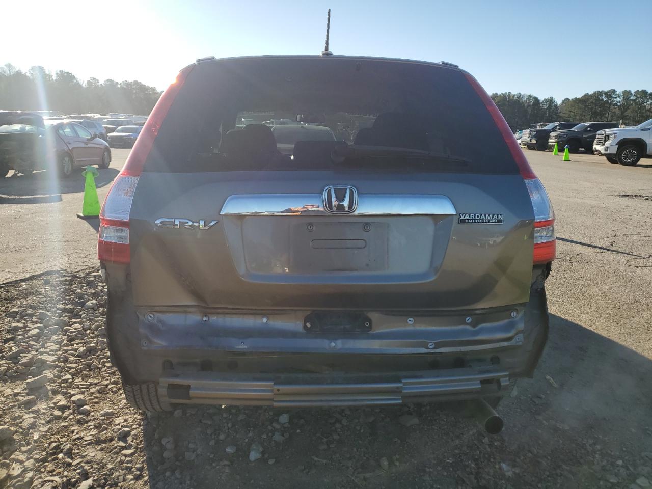 2010 Honda CR-V VIN 5J6RE3H77AL015584 Copart auction photo, rear end / minor dent/scratches damage thumbnail 6