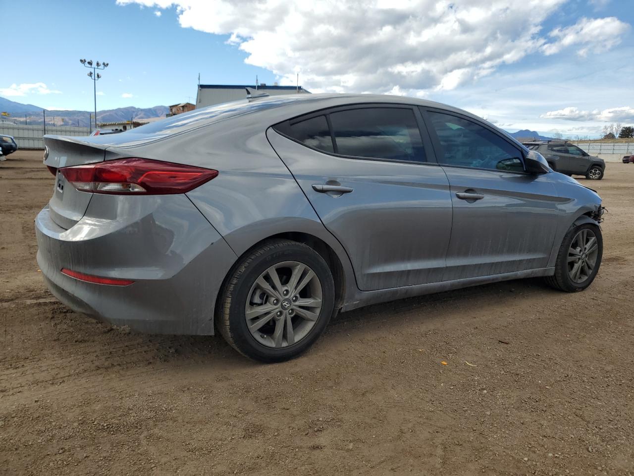2018 Hyundai Elantra VIN 5NPD84LF0JH401392 Copart auction photo, front end damage thumbnail 3