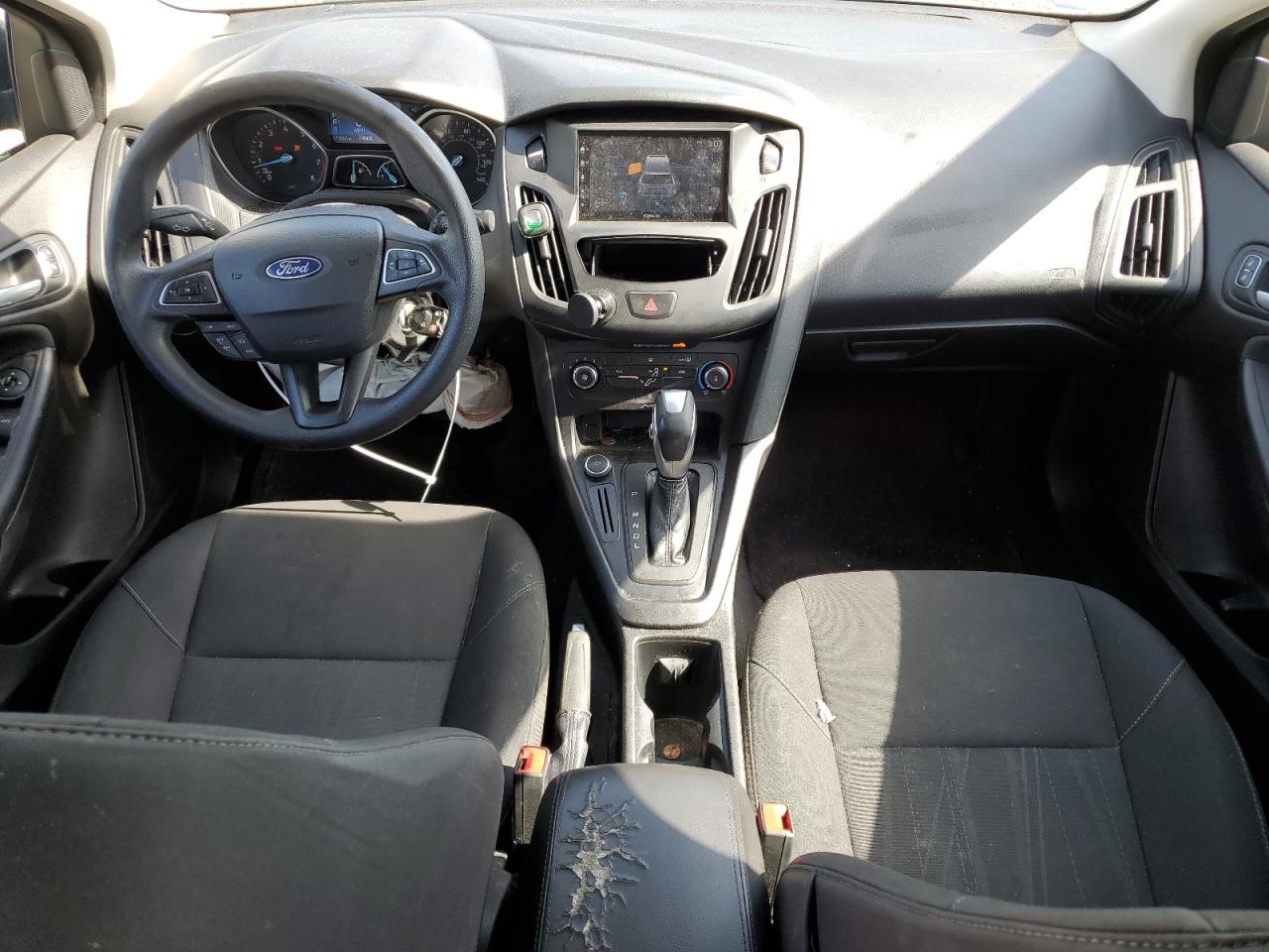 2015 Ford Focus VIN 1FADP3F29FL242760 Copart auction photo, front end damage thumbnail 8