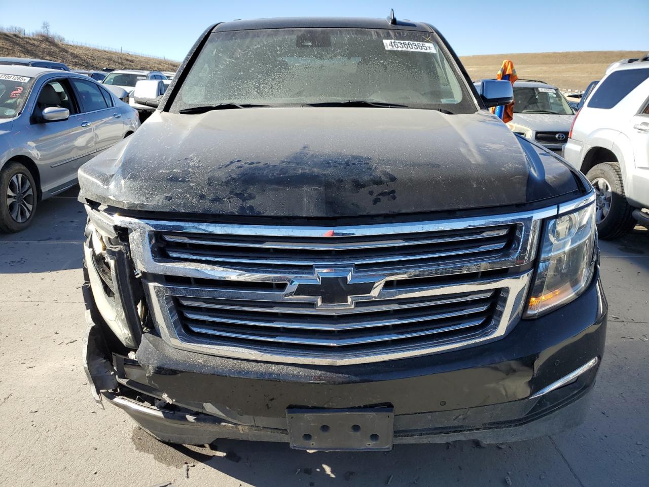 2016 Chevrolet Tahoe VIN 1GNSKCKC7GR375862 Copart auction photo, front end damage thumbnail 5